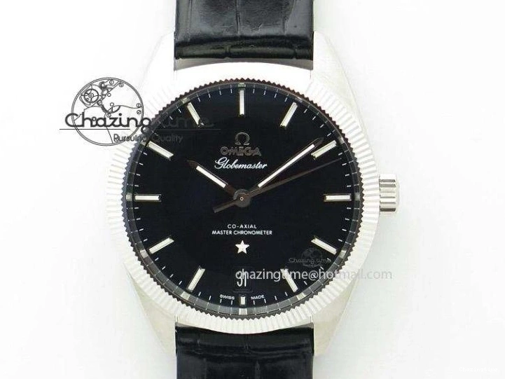 1218 Planet Ocean GMT 43.5mm V6F Goodplanet Orange Marker Blue Dial On SS Bracelet A ModernLook 8215